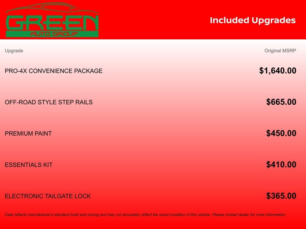 2026 Nissan Frontier PRO-4X
