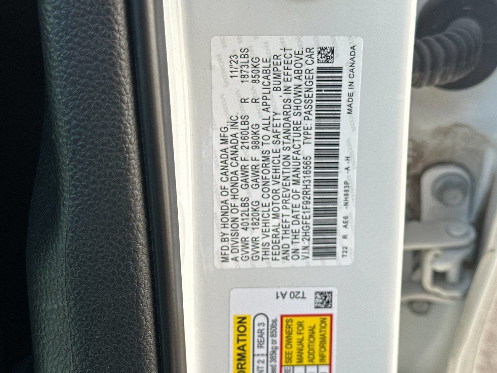 2024 Honda Civic Touring