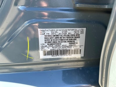 2026 Nissan Sentra SV