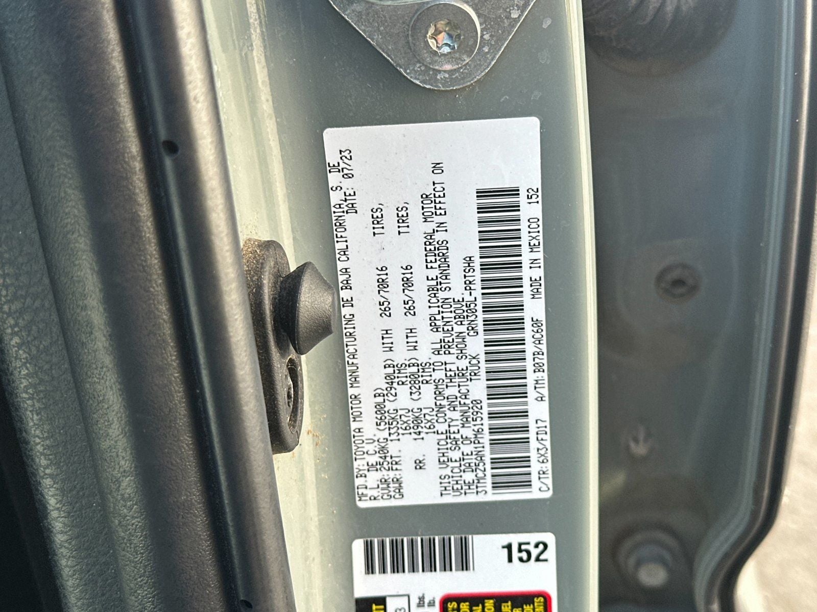 2023 Toyota Tacoma TRD Off-Road V6