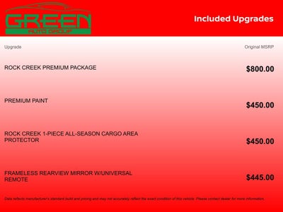2026 Nissan Rogue Rock Creek