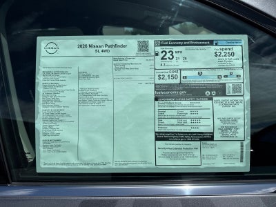 2026 Nissan Pathfinder SL