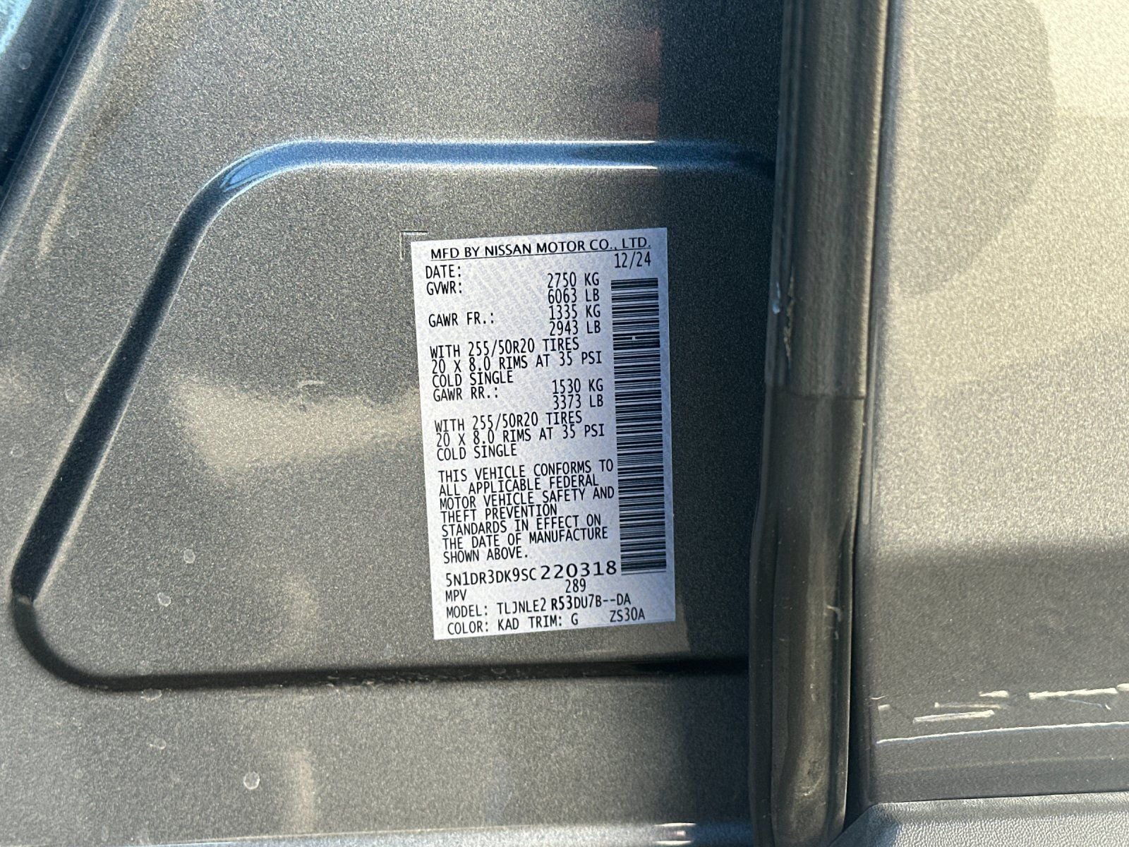 2025 Nissan Pathfinder Platinum