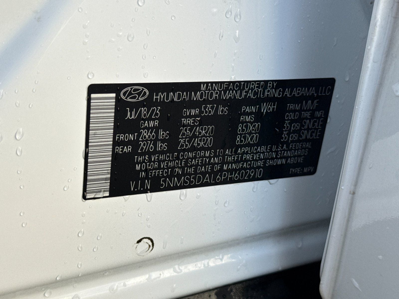 2023 Hyundai Santa Fe Calligraphy