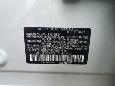 2022 Subaru Forester Premium