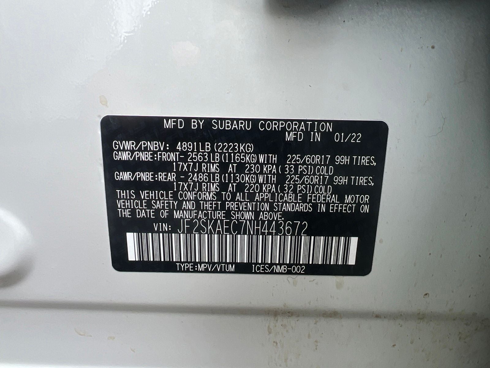 2022 Subaru Forester Premium
