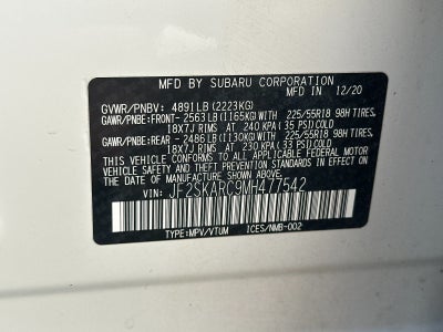 2021 Subaru Forester Sport