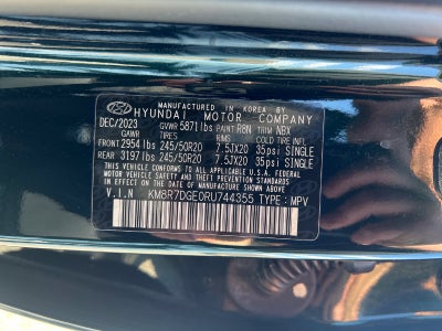 2024 Hyundai Palisade Calligraphy