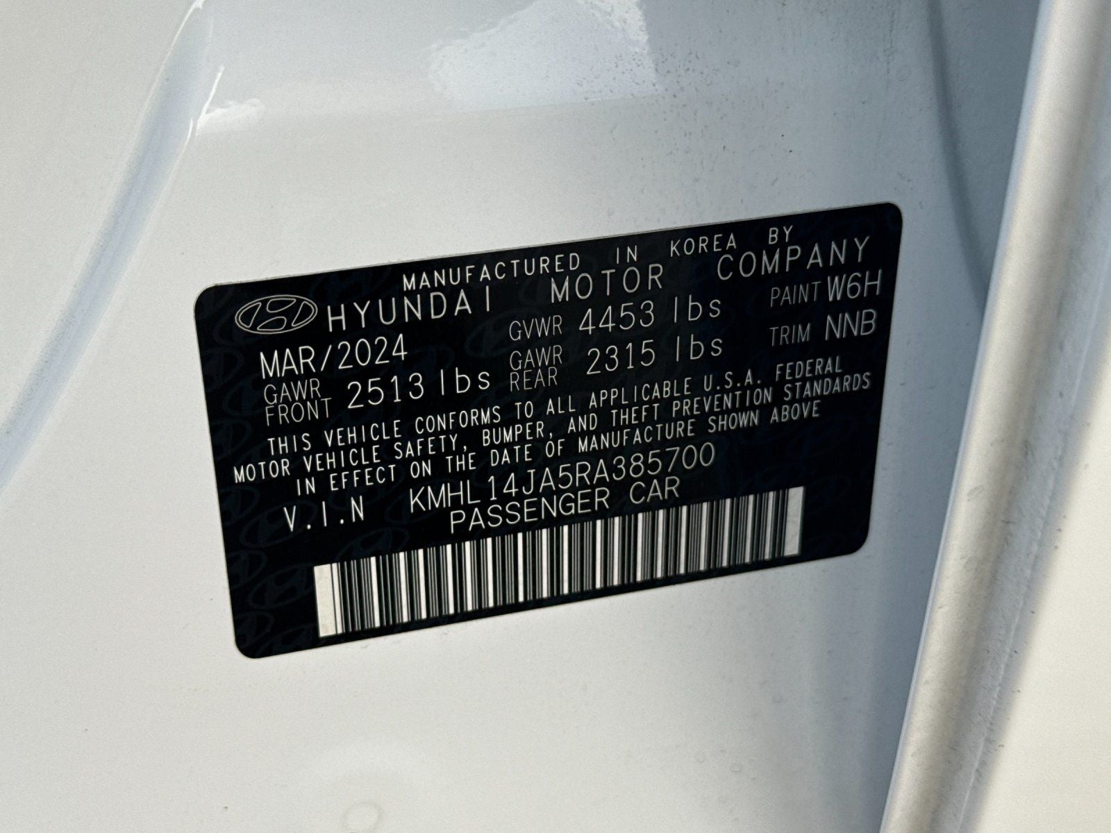 2024 Hyundai Sonata SEL