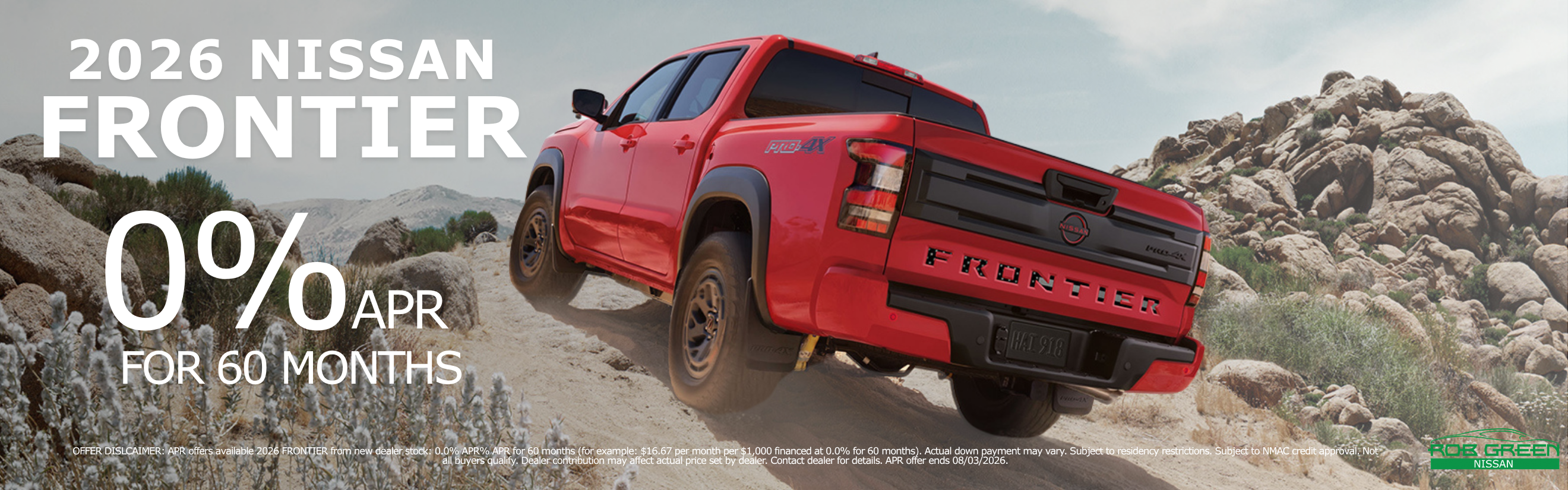 2026 Nissan Frontier